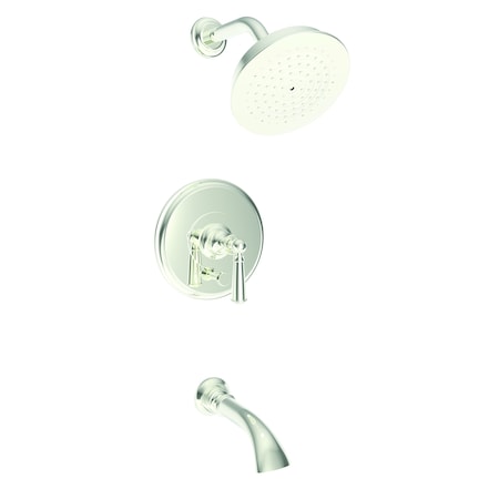 Newport Brass Balanced Pressure Tub & Shower Trim Set in Polished Nickel 3-2452BP/15